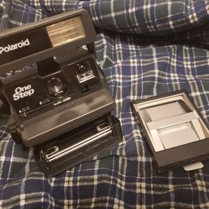 Vintage Polaroid camera
